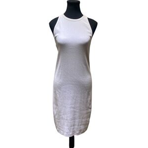 Old Navy Ribbed White Dress GUC L